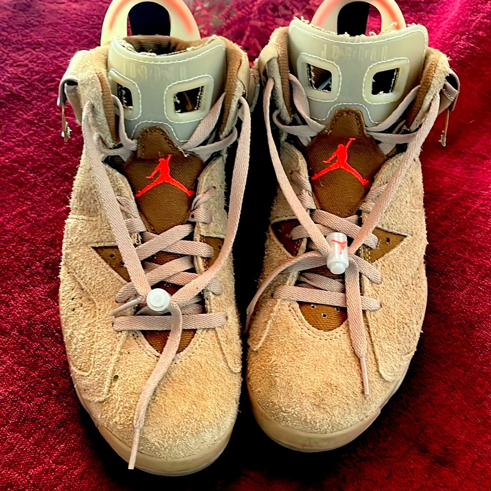 Nike Air Jordan Retro 6 x Travis Scott British Khaki